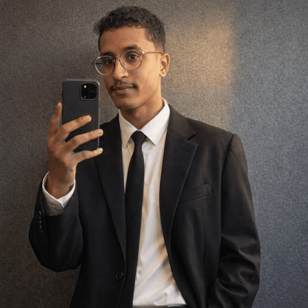 Portrait of developer
